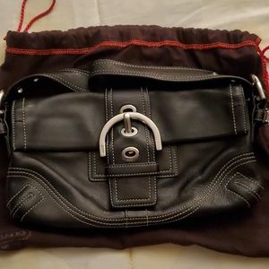 Black Coach Shoulder bag